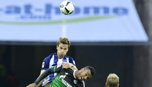 Platz 15: Sebastian Langkamp (Hertha BSC), 63,56 Prozent