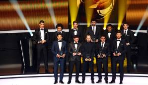 Logisch, dass Alonso mittlerweile in den Kreis der besten Spieler der Welt gehört. 2011 und 2012 wird er in die FIFA-Weltelf gewählt.