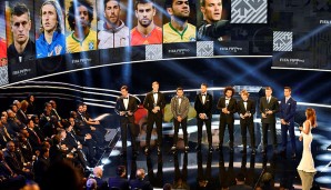 Am Montag-Abend hat sich die Creme de la Creme des Fußballs bei der alljährlichen FIFA-Gala in Zürich versammelt. Die Hauptfrage lautete: Wer ist der Weltfußballer?