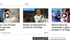 Auch in Spanien schlug das Draxler-Debüt hohe Wellen: "Draxler bestätigt bereits jetzt den Erfolgstransfer"