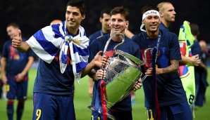 Schließlich gewinnt Barca den Henkelpott und macht damit das Triple aus Meisterschaft, Copa del Rey und Königsklasse perfekt