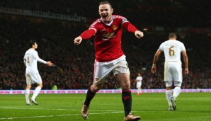 Ebenfalls bockstark: In seinen bisherigen zwölf Saisons bei United traf Rooney immer zweistellig! Ob er das 2016/17 wieder schafft?