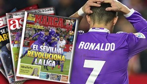 Real Madrid kassiert nach 40 Pflichtspielen mal wieder eine Pleite. Die spanische Presse steht natürlich Kopf. Wir blicken auf die schönsten Überschriften