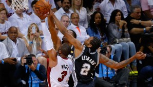 2014 traf man erneut auf die Spurs. Diesmal hatte San Antonio allerdings die Nase vorn – auch weil Wade nach Verletzungen längst nicht in Topform war