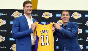 Platz 20: Die Los Angeles Lakers nennen einen Haufen junger Spieler ihr Eigen. Den größten Anteil der insgesamt 94,3 Millionen Dollar erhält allerdings Veteran Luol Deng (18 Millionen)