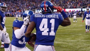2. Dominique Rodgers-Cromartie, New York Giants (6 INT)