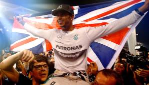 Platz 1: Lewis Hamilton (Mercedes) - Jahresgehalt 45 Millionen Euro