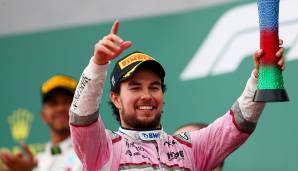 Platz 9: Sergio Perez (Force India) - Jahresgehalt 5 Millionen Euro