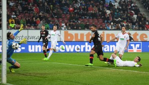 Am 17.02.2017 schoss Leverkusens Karim Bellarabi gegen den FC Augsburg das 50.000. Tor in der Bundesliga. Hier gibt's die Meilensteine von Nr. 1 bis 45.000