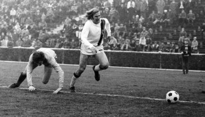 Bundesliga-Tor Nr. 5000 erzielte mit Günter Netzer einer der ersten echten Superstars der Liga. Am 18. Januar 1969 beim 4:1 gegen den 1. FC Köln war's