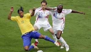 Frankreich schickte die Selecao um ihren großen Star im Viertelfinale nach Hause. Es sollte Ronaldinhos letztes großes Turnier sein, er kam insgesamt auf 97 Spiele und 33 Tore für Brasilien