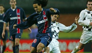2001 wagte Ronaldinho den Sprung von Gremio Porto Alegre nach Europa und landete bei Paris Saint-Germain