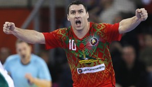 VORLAGENGEBER DER WM: Platz 1: Barys Pukhouski aus Weißrussland, 35 Assists in fünf Spielen