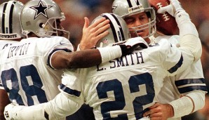 Dallas Cowboys (1993-96) - 3 Super Bowls: Die Triplets waren der Inbegriff von America's Team, das drei Titel in vier Jahren gewann