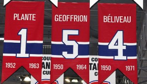 Montreal Canadiens (1955-60) - 5 Cups: Fünf Titel in Serie - das gelang außer den legendären Habs Ende der 50er nur noch einer Franchise ...