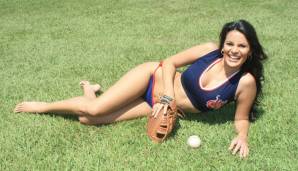 Aura Avila: Die Freundin von Ronny Cedeno (derzeit Free Agent) spielt in ihrer Freizeit gerne selbst Baseball. Hier in einer Art Trikot für die Tigres de Aragua.