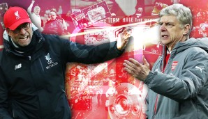 Arsene Wenger geht mit den Gunners bereits in sein 21. Jahr, Jürgen Klopp ist erst seit zwei Jahren Liverpool-Coach. Doch wie verliefen die Karrieren der beiden Coaches, die sie am Samstag ab 18.30 Uhr mal wieder zusammenführen werden?