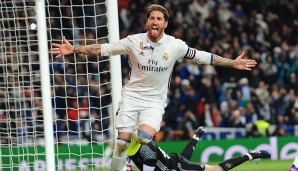Platz 13: u. a. Sergio Ramos (Real Madrid): 22 Millionen Euro