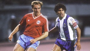 Der dritte Diamant im Bunde: Michael Rummenigge. Der Mittelfeldspieler gab sich von 1993 bis 1995 die Ehre und war ob seiner Bayern-Vergangenheit bereits an die roten Trikots gewöhnt