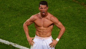 Platz 36: Cristiano Ronaldo (Real Madrid), Großchancen: 24, Quote: 54,17 Prozent - Tore insgesamt: 19