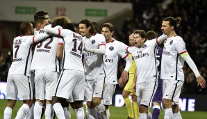 1. Rang: Paris St.-Germain - 36 Spiele ohne Niederlage (März 2015 - Februar 2016)