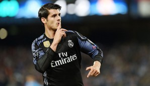 Platz 8 - Alvaro Morata (Real Madrid): 4 Tore erzielte Morata als erster Stürmer hinter Karim Benzema. Er weist dabei eine Quote von 0,4 Toren pro Jokerspiel auf...