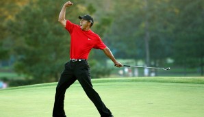 Tiger Woods: Mittlerweile ist die Golf-Legende von guten Ergebnissen weit entfernt, doch in seiner Blütezeit trug Tiger Woods beim Finaltag eines Turniers immer ein rotes Polohemd