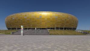 Die PGE Arena Gdansk in Danzig fasst bis zu 43.608 Zuschauer und war Spielort bei der EM 2012.