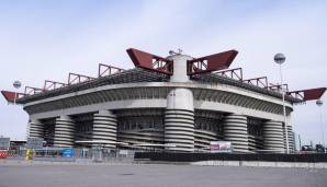 Das Giuseppe-Meazza-Stadion, auch als San Siro bekannt, ist die Heimstätte der beiden mailändischen Klubs AC Milan und Inter Mailand. Es hat eine Kapazität von 82.955.