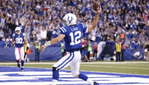 5.: Andrew Luck, Indianapolis Colts: Einmal den Reset-Button, bitte! Nach einer verletzungsgeplagten Saison ist Luck wieder fit, hat seinen neuen Vertrag und endlich einen neuen Center. An WR-Power mangelt es ohnehin nicht