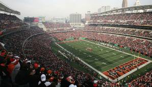Cincinnati, Paul Brown Stadium - Kapazität: 65.515.
