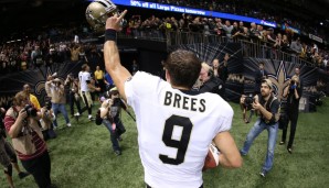 Platz 17: Drew Brees - Der Quarterback hat die Saints zum Super Bowl geführt, dafür wird er heute noch gefeiert. In Louisiana und Mississippi verkauf sich kein Jersey besser