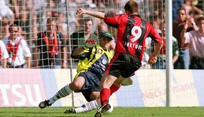 Jan Age Fjörtofts mehr oder weniger gelungener Übersteiger rettet Eintracht Frankfurt 1999 vor dem Abstieg