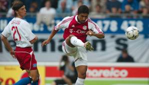Platz 3 - 133 Tore in 260 Spielen: GIOVANE ELBER (Brasilien) erzielte seine Tore für Bayern und den VfB Stuttgart. Spielte zudem noch kurz für Mönchengladbach, aber ohne Torerfolg.