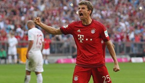 Rang 1: Thomas Müller vom FC Bayern (6 Tore)