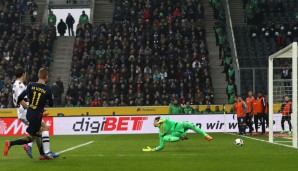 "Wenn der Hazard nicht trifft, dann mach' ich das eben besser", dachte sich wohl Timo Werner und ließ Yann Sommer bei seinem Treffer zum 2:0 keine Chance