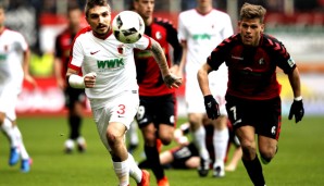 Konstantinos Stafylidis (FC Augsburg): Auf der linken Augsburger Seite der Mann des Spiels für den FCA. Traf zum Ausgleich, hatte die meisten Ballaktionen seiner Mannschaft, defensiv sicher und auch immer wieder gefährlich im Spiel nach vorne