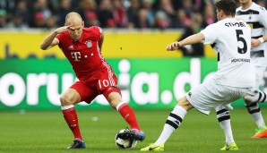 Arjen Robben (FC Bayern München): Sein Lattenkracher (43.) war nur die Spitze seiner vielen Offensivbemühungen (5 Torschüsse). Setzte immer wieder nach und holte viele Bälle zurück (66,7 Prozent gewonnene Zweikämpfe)