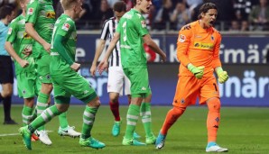 TOR - Yann Sommer (Borussia Mönchengladbach): An ihm verzweifelte die Eintracht reihenweise. Sommer parierte viermal ganz stark, zudem hielt er den ordentlich geschossenen Elfmeter gegen Fabian. Rettete Gladbach den Punkt