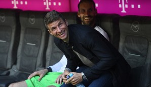 BAYERN MÜNCHEN - BORUSSIA DORTMUND 4:1: Thomas Müller hat Pause - und freut sich auf DAS Topspiel des Spieltags