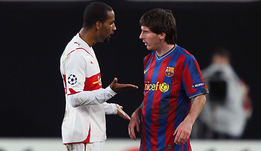 Im Achtelfinale der Champions League 2009/2010 waren die Stuttgarter gegen Lionel Messis FC Barcelona chancenlos