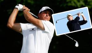 Phil "Lefty" Mickelson ist ein begnadeter Golfer. Hugh Grant imitiert ihn bockstark, aber ob er den Ball auch mit links trifft?