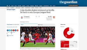 Wir beginnen etwas sachlicher in England: Der Guardian schreibt von Jürgen Klopp, der ganz Liverpool glauben lässt, ehe Coke die Reds abschüttelt