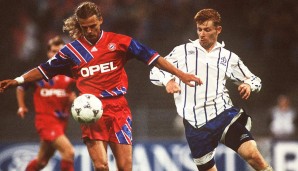 Alain Sutter: 1994 für 1,7 Millionen Euro aus Nürnberg gekommen, unter Trapattoni aber fehl am Platz. 30 Pflichtspiele, ein Treffer - ein Jahr später ging es nach Freiburg