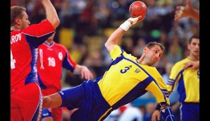 2000, SCHWEDEN: In Kroatien gibt es den nächsten Titel für die Gelben - Magnus Wislander wird bester schwedischer Werfer im Turnier