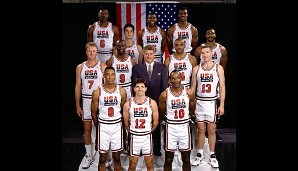 Im Sommer '92 reiste das Dream Team zu den Olympischen Spielen nach Barcelona. Magic war mittendrin