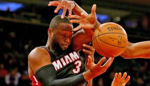 Platz 11: DWYANE WADE - 3.954 Punkte in 177 Spielen - Miami Heat, Chicago Bulls