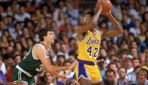 Platz 27: JAMES WORTHY - 3.022 Punkte in 143 Spielen - Los Angeles Lakers