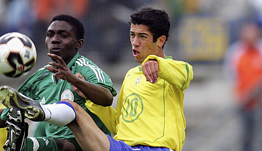Hinter Cesc Fabregas war der Brasilianer Evandro Roncatto (r.) bei der U-17-WM 2003 der zweitbeste Akteur. Wer kennt ihn?