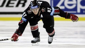 2006 in Lettland - Sidney Crosby (Kanada): 16 Scorerpunkte (9 Spiele, 8 Tore, 8 Assists)